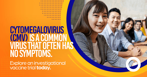 CMV is a common virus that often has no symptoms