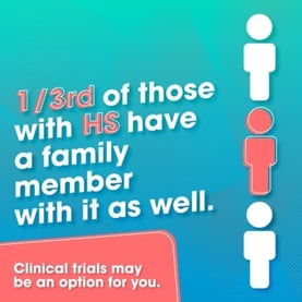 HS genetic, clinical research, pink and white woman icon