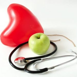Picture of a heart and stethoscope. American Heart Month, Cardiovascular studies
